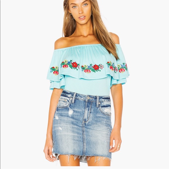 Vava by Joy Han Light Blue Keely Top - Picture 4 of 8